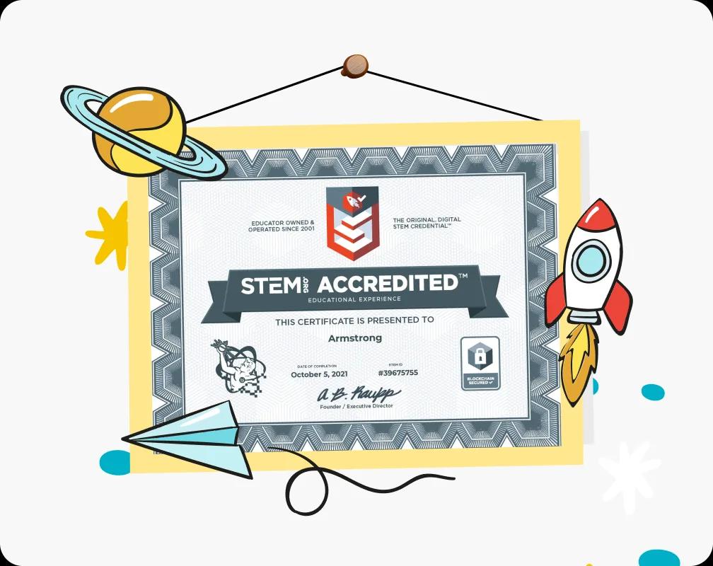 Accredited by STEM.org